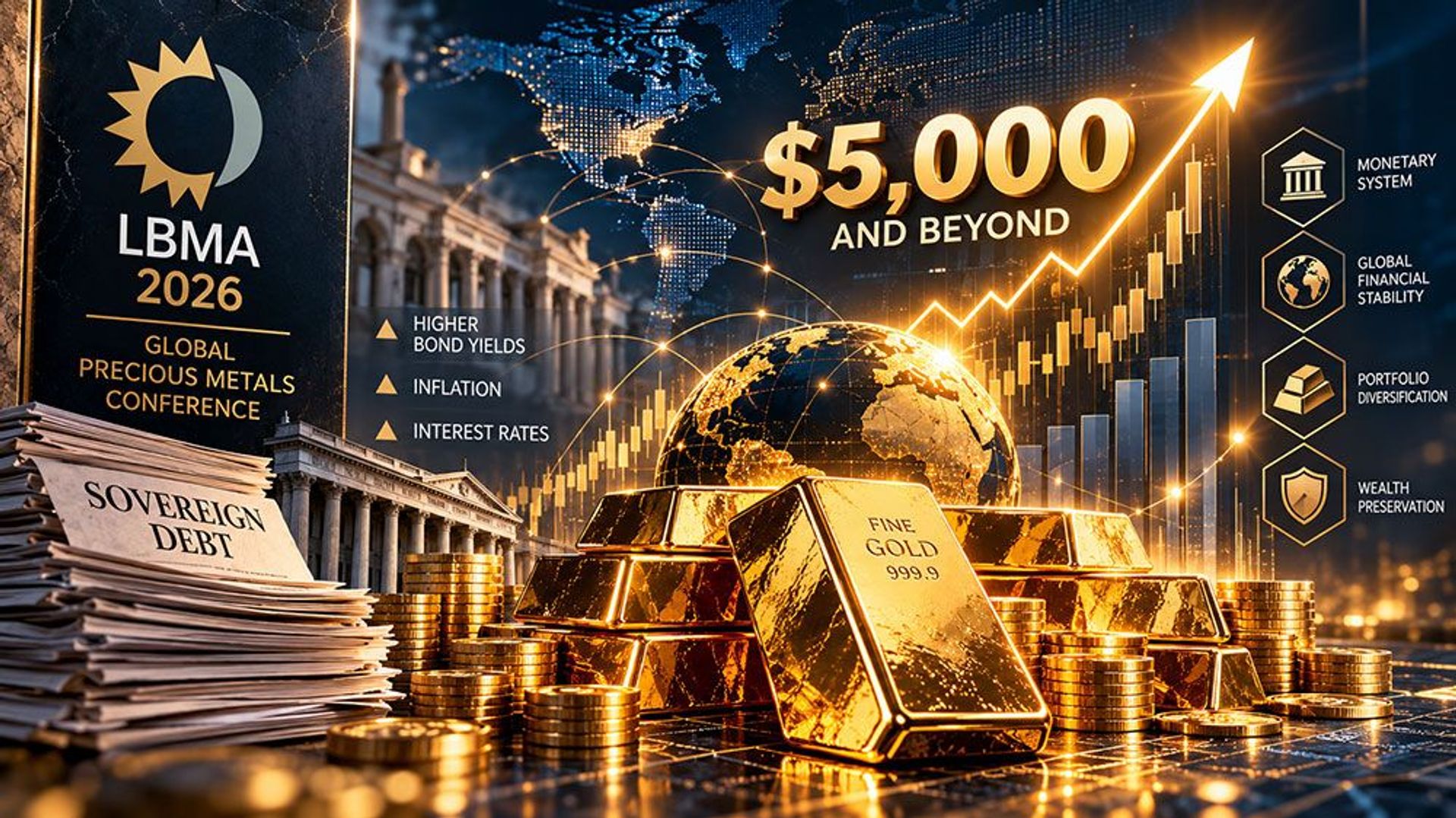 Следующая глава золота — это нечто большее, чем $5 000 — LBMA 2026